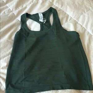 Lululemon women’s swiftly tech waist length tank in legacy green